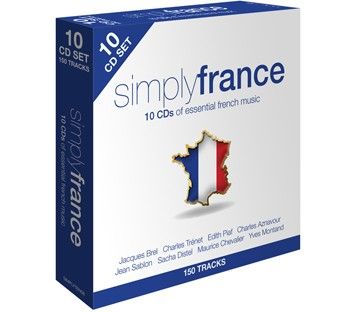 Various - Simply France (10CD) - CD